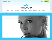 Tablet Screenshot of mediacccam.com